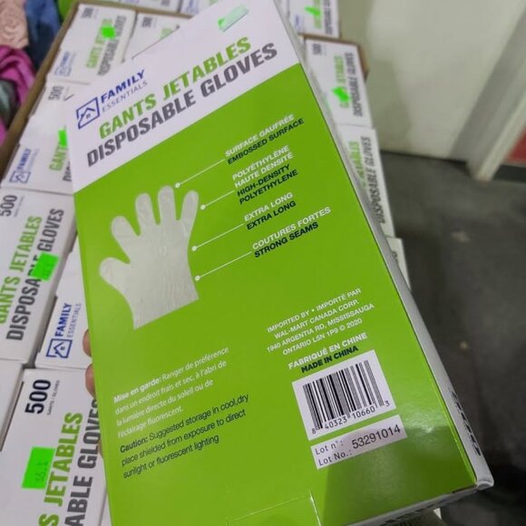 🧤 Family Essentials 500-Piece Disposable Gloves – Only $3 Each! 🧤 - Picture 2 of 7